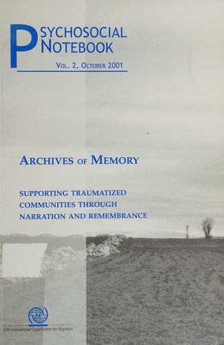 Cover for Archives of memory