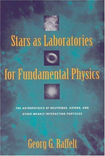 Cover for Stars as laboratories for fundamental physics