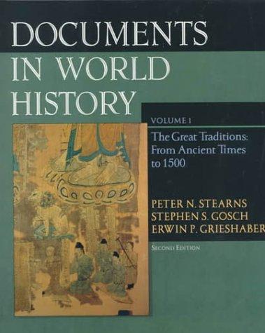 Cover for Documents in world history