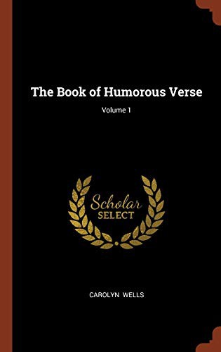 Cover for The Book of Humorous Verse; Volume 1