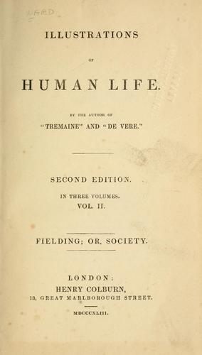 Cover for Illustrations of human life.
