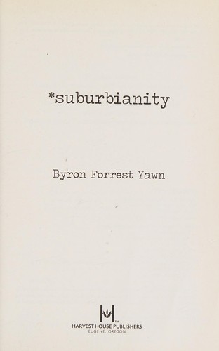 Cover for Suburbianity