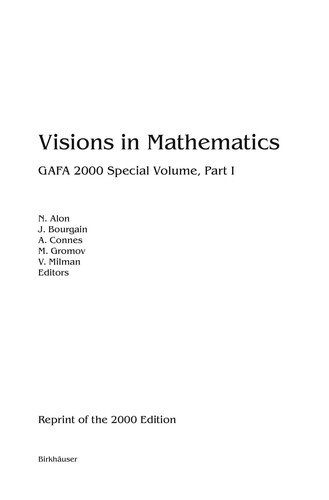 Cover for Visions in Mathematics