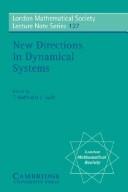 Cover for New directions in dynamical systems