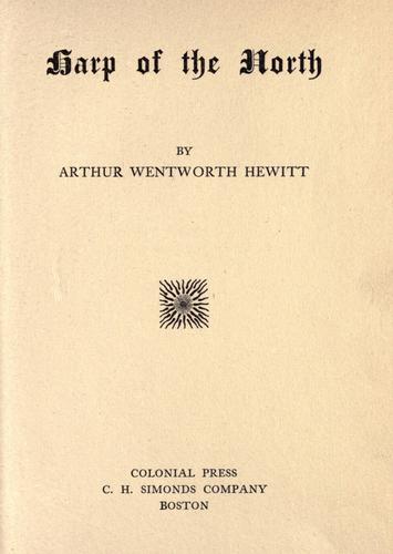 Cover for Harp of the north