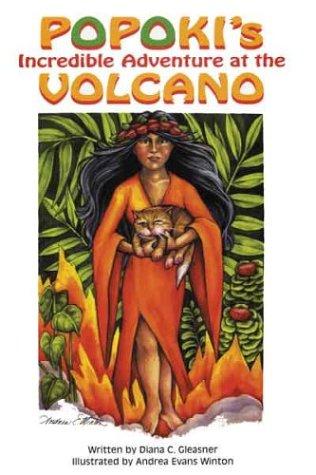 Cover for Popoki's incredible adventure at the volcano