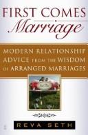 Cover for First comes marriage