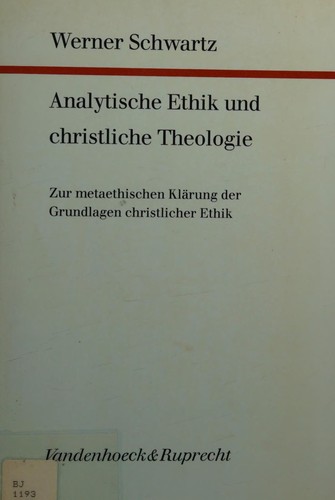 Cover for Analytische Ethik und christliche Theologie
