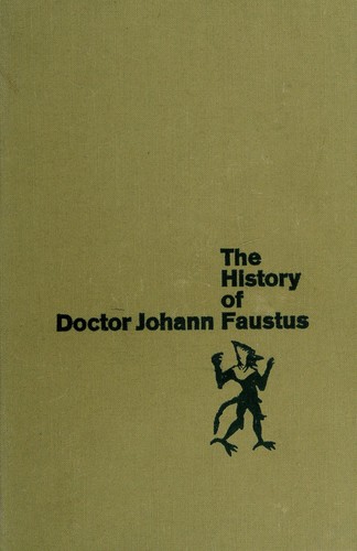 Cover for The history of Doctor Johann Faustus