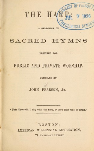 Cover for The Harp