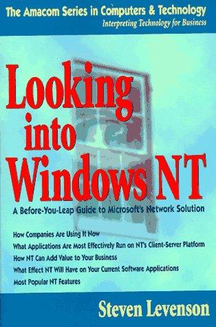 Cover for Looking into Windows NT