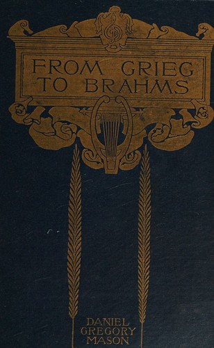 Cover for From Grieg to Brahms