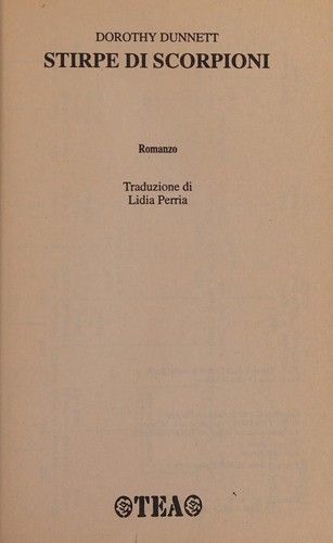 Cover for Stirpe di scorpioni