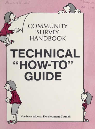 Cover for Community survey handbook