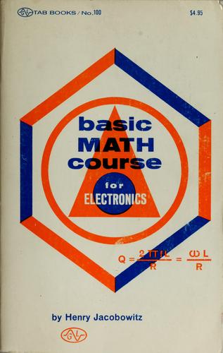 Cover for Basic math course for electronics.