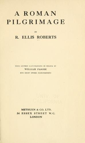 Cover for A Roman pilgrimage