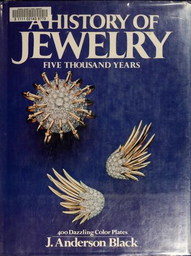 Cover for A History of Jewelry