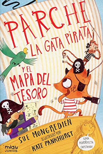 Cover for Parche la gata pirata y el mapa del tesoro