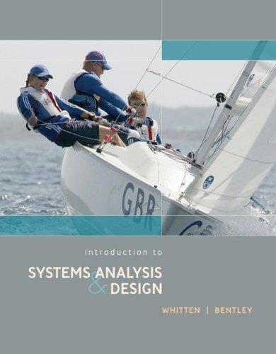 Cover for Introduction to Systems Analysis & Design