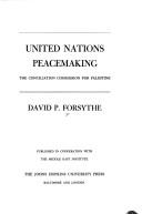 Cover for United Nations peacemaking