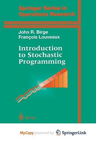 Cover for Introduction to Stochastic Programming