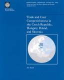 Cover for Trade and Cost Competitiveness in the Czech Republic, Hungary, Poland, and Slovenia (World Bank Technical Paper)
