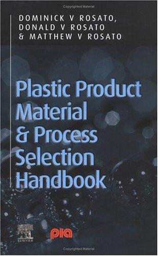 Cover for Plastic product material and process selection handbook