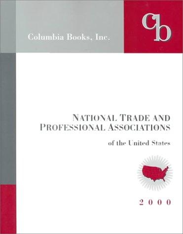 Cover for National Trade and Professional Associations of the United States 2000 (National Trade and Professional Associations of the United States)