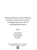 Cover for International education in the new global era