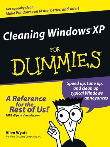 Cover for Cleaning Windows XP For Dummies