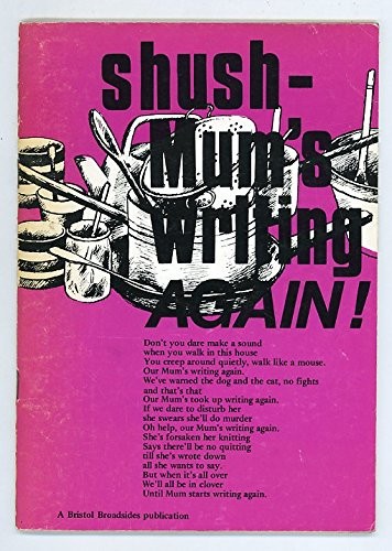 Cover for Shush, mum's writing again!.