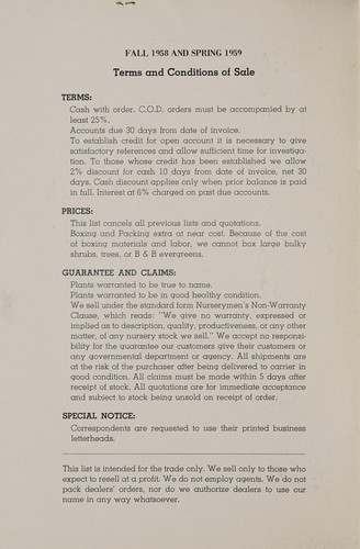 Cover for Fall 1958 and spring 1959