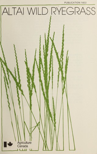 Cover for Altai wild ryegrass.