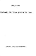Cover for Pindars erste Olympische Ode