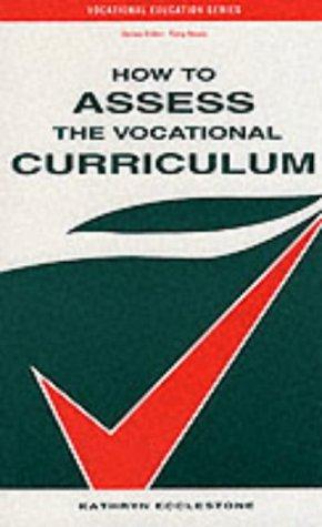 Cover for How to assess the vocational curriculum