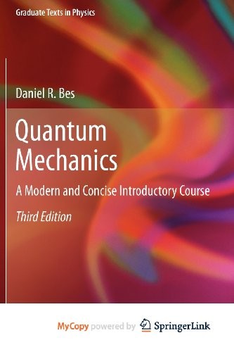 Cover for Quantum Mechanics