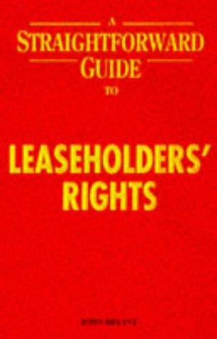 Cover for A Straightforward Guide to Leaseholders Rights