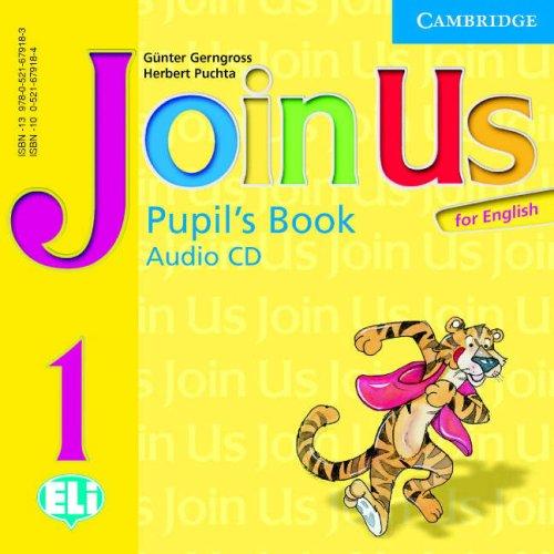 Cover for Join Us for English 1 Pupil's Book Audio CD