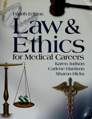 Cover for Law & Ethics for Medical Careers