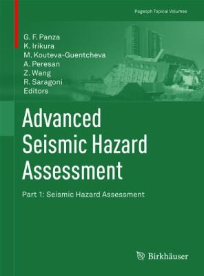 Cover for Advanced Seismic Hazard Assessment Part I
            
                Pageoph Topical Volumes