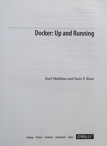 Cover for Docker