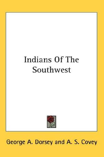 Cover for Indians Of The Southwest