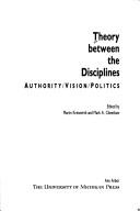 Cover for Theory between the Disciplines
