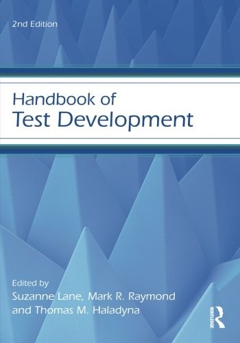Cover for Handbook of Test Development