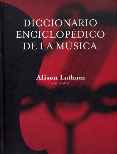 Cover for Diccionario enciclopédico de la música