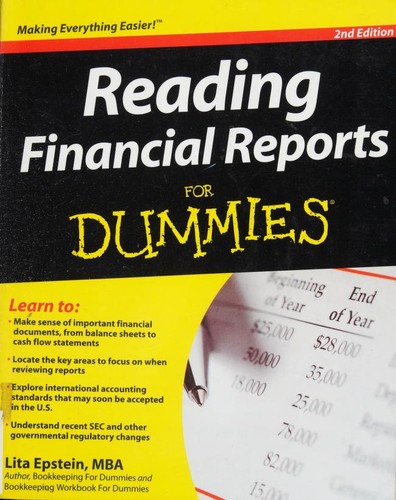 Cover for Reading financial reports for dummies