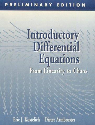 Cover for Introductory differential equations