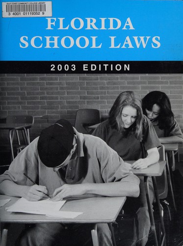 Cover for Florida School Laws 2003 Edition