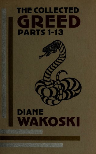 Cover for The collected greed, parts 1-13