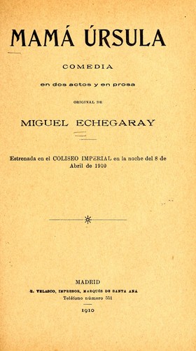 Cover for Mamá Ursula